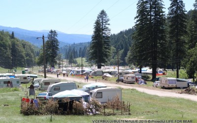 Acțiune de patrulare în luna iunie 2015 în diferite zone de conflict : Răcădău, Valea Cerbului.
