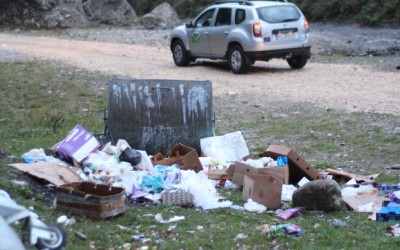 Acțiune de patrulare în luna septembrie 2015 în diferite zone de conflict : Buşteni, Cheile Răşnoavei.